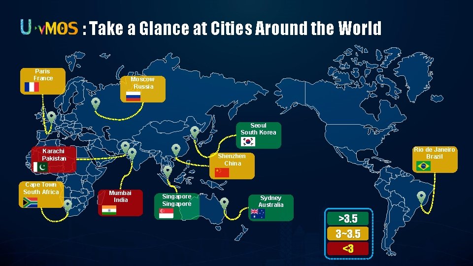 : Take a Glance at Cities Around the World Paris France Moscow Russia Seoul