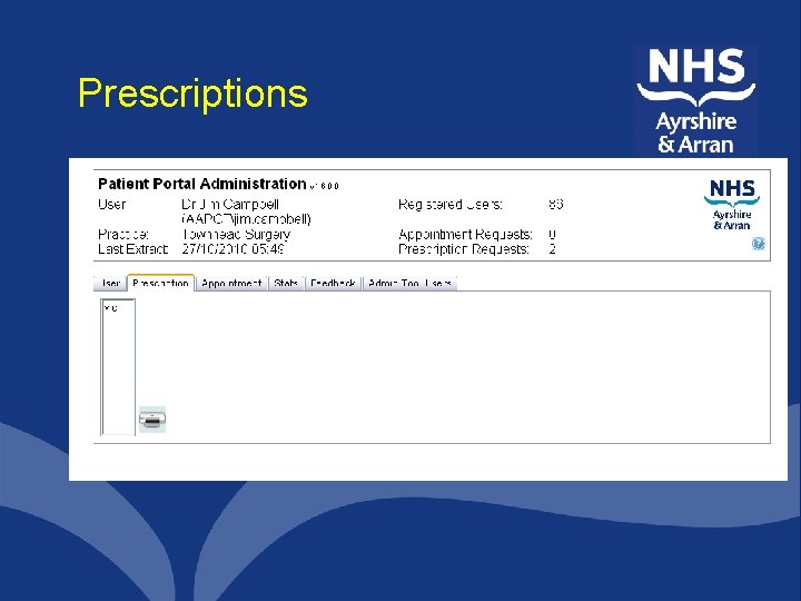 Prescriptions 