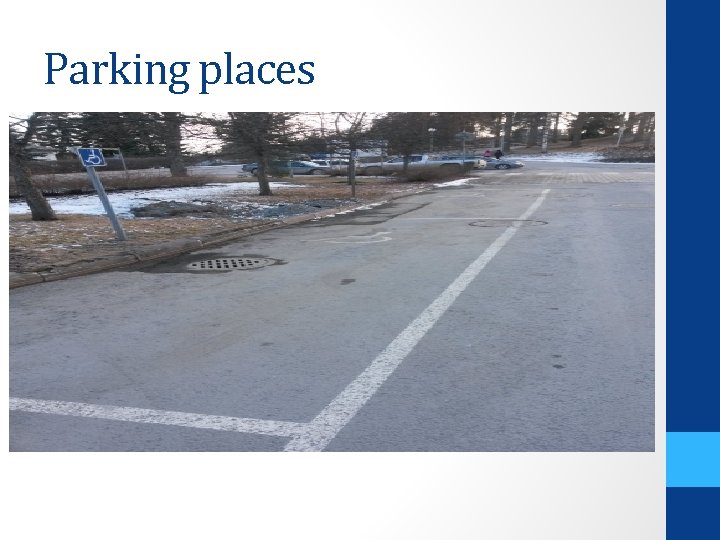 Parking places 