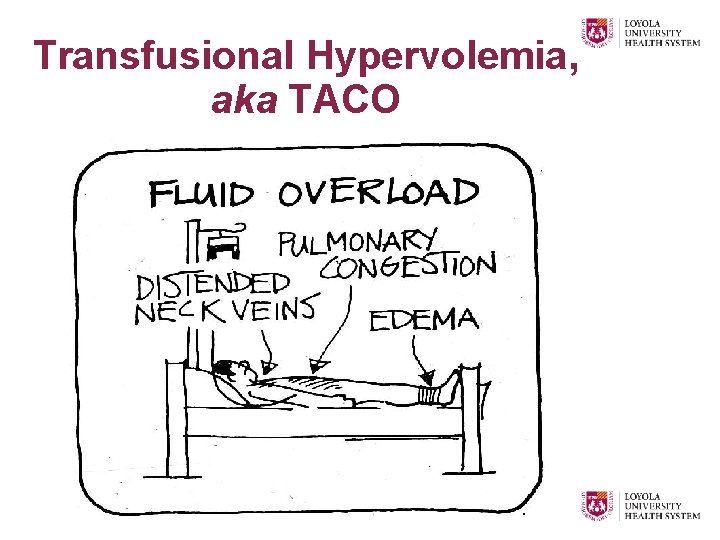 Transfusional Hypervolemia, aka TACO 