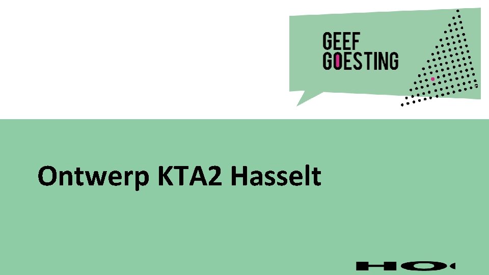 Ontwerp KTA 2 Hasselt 