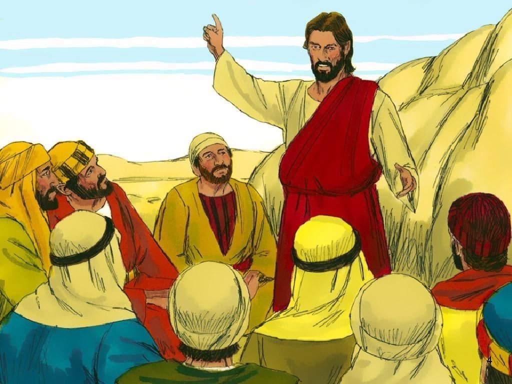 4. Some of the people who followed Jesus thought those things too. Jesus wanted
