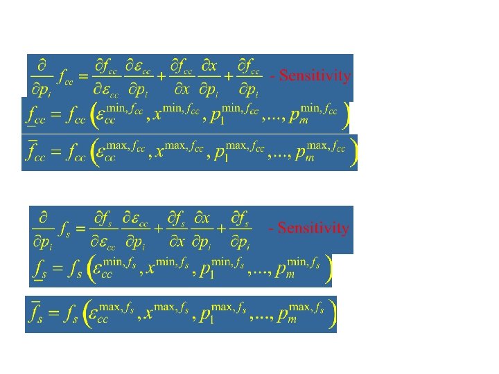 Interval stress in extreme concrete fiber Interval stress in steel 