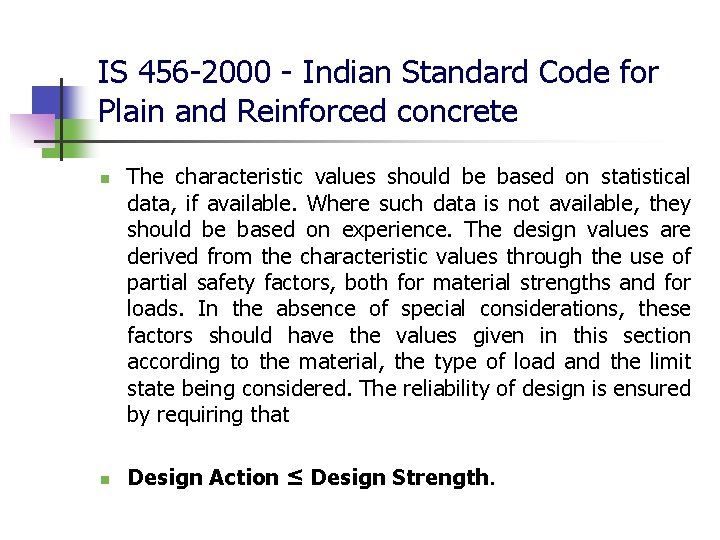 IS 456 -2000 - Indian Standard Code for Plain and Reinforced concrete n n