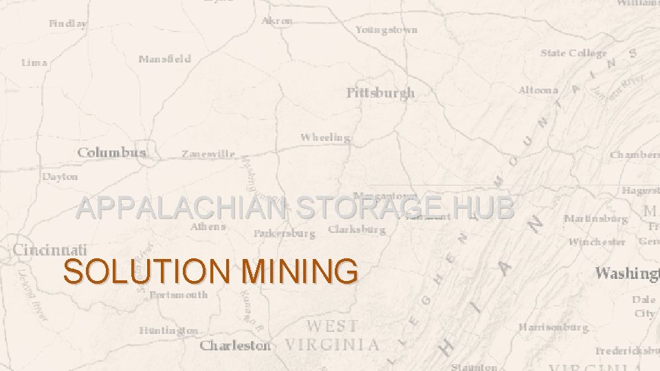 APPALACHIAN STORAGE HUB SOLUTION MINING 