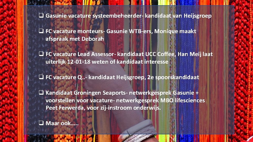 q Gasunie vacature systeembeheerder- kandidaat van Heijsgroep q FC vacature monteurs- Gasunie WTB-ers, Monique