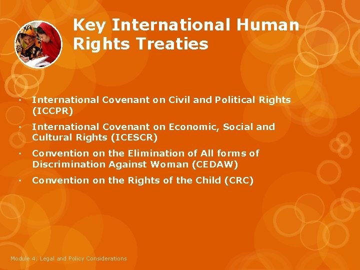 Key International Human Rights Treaties • International Covenant on Civil and Political Rights (ICCPR)
