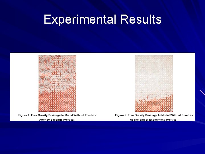 Experimental Results 