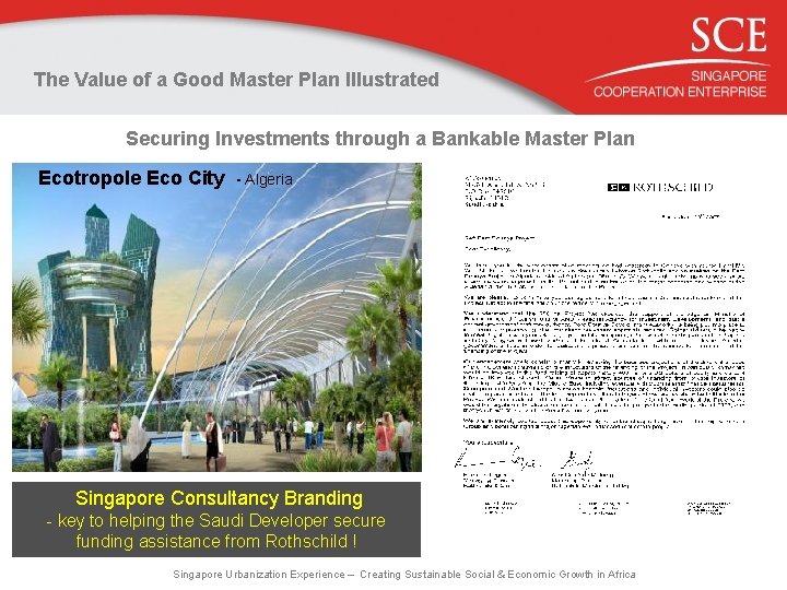 The Value of a Good Master Plan Illustrated Securing Investments through a Bankable Master