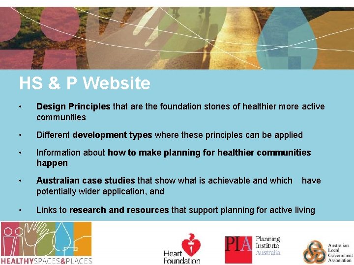 HS & P Website • Design Principles that are the foundation stones of healthier