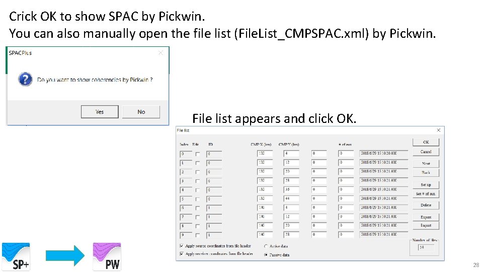 Crick OK to show SPAC by Pickwin. You can also manually open the file