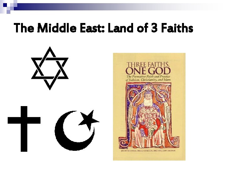 The Middle East: Land of 3 Faiths 