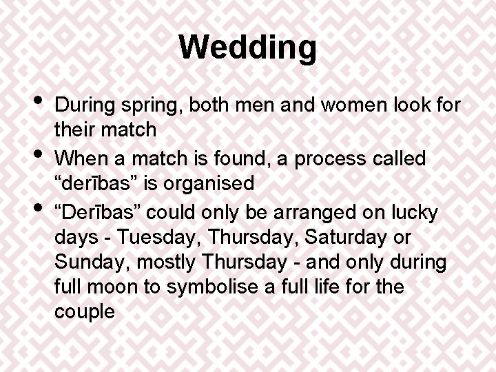 Wedding • • • During spring, both men and women look for their match Wedding • • • During spring, both men and women look for their match
