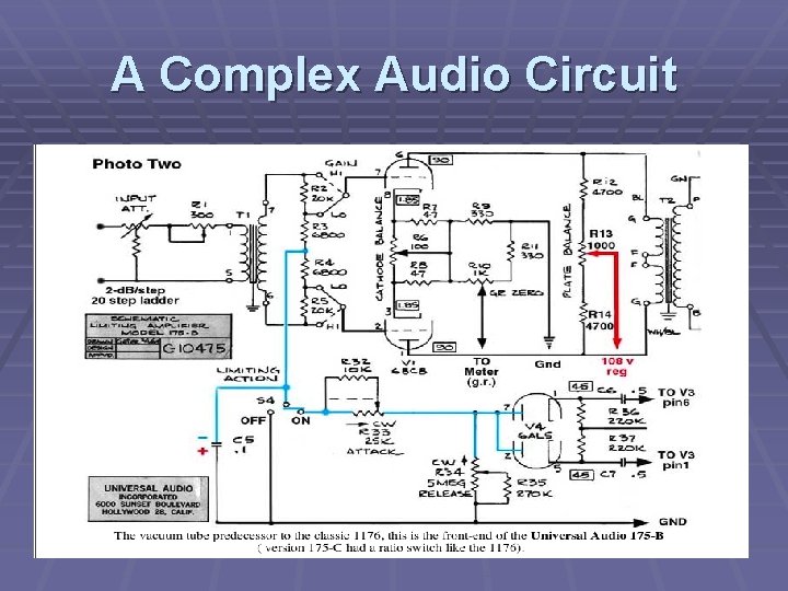 A Complex Audio Circuit 