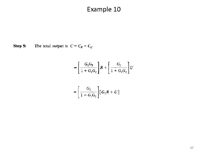 Example 10 47 