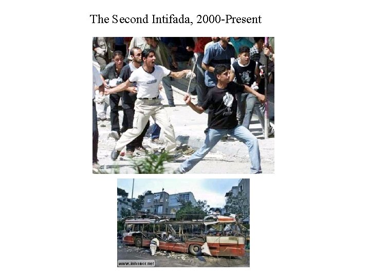 The Second Intifada, 2000 -Present 
