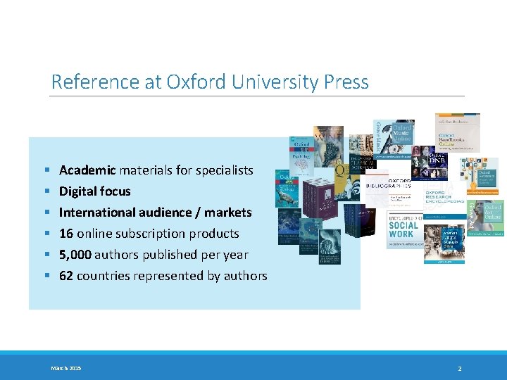 Reference at Oxford University Press § § § Academic materials for specialists Digital focus