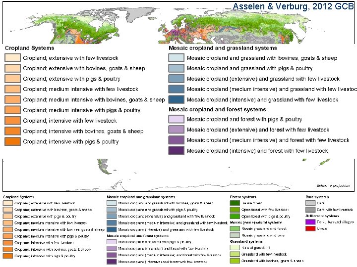 Asselen & Verburg, 2012 GCB 25 