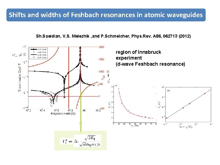 Shifts and tensorial widths of structure Feshbachof resonances in atomic waveguides the interatomic interaction