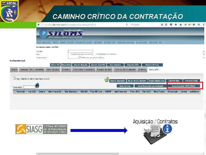 CAMINHO CRÍTICO DA CONTRATAÇÃO ECCD 2008 