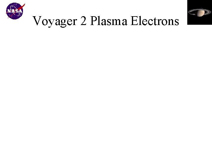 Voyager 2 Plasma Electrons 