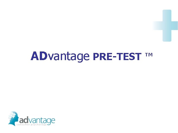 ADvantage PRE-TEST ™ 