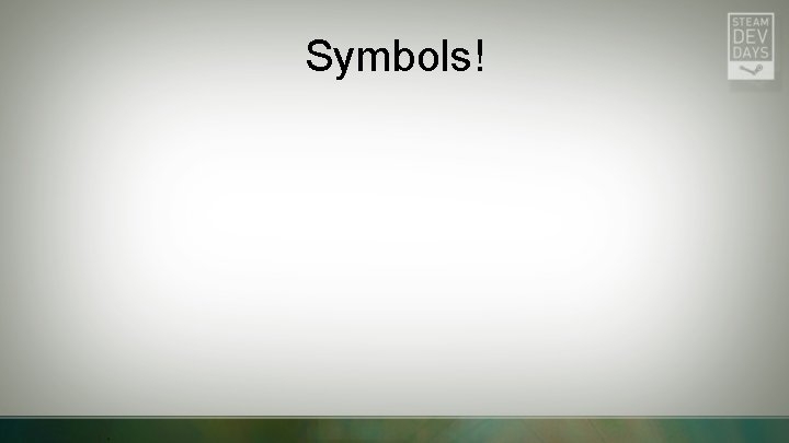 Symbols! 