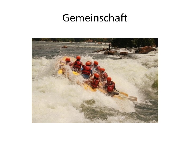 Gemeinschaft 