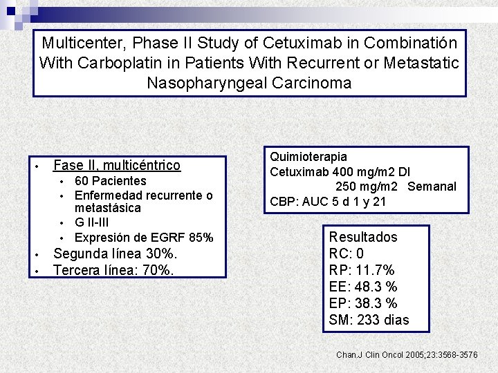 Multicenter, Phase II Study of Cetuximab in Combinatión With Carboplatin in Patients With Recurrent