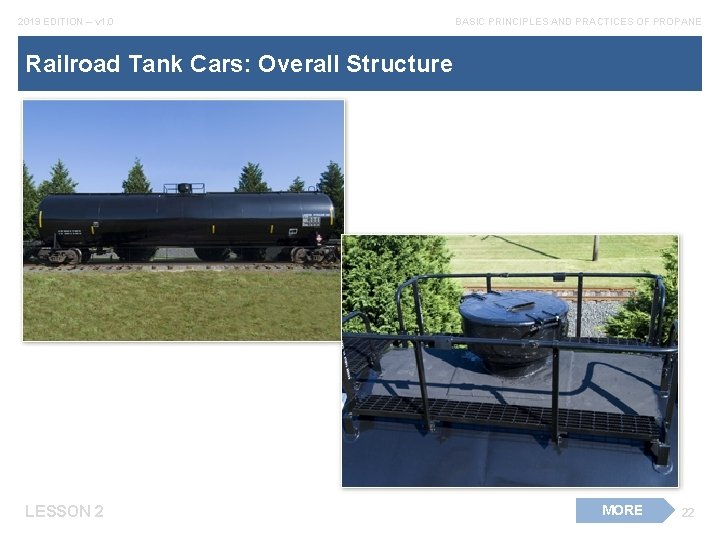 2019 EDITION – v 1. 0 BASIC PRINCIPLES AND PRACTICES OF PROPANE Railroad Tank