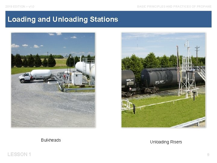 2019 EDITION – v 1. 0 BASIC PRINCIPLES AND PRACTICES OF PROPANE Loading and