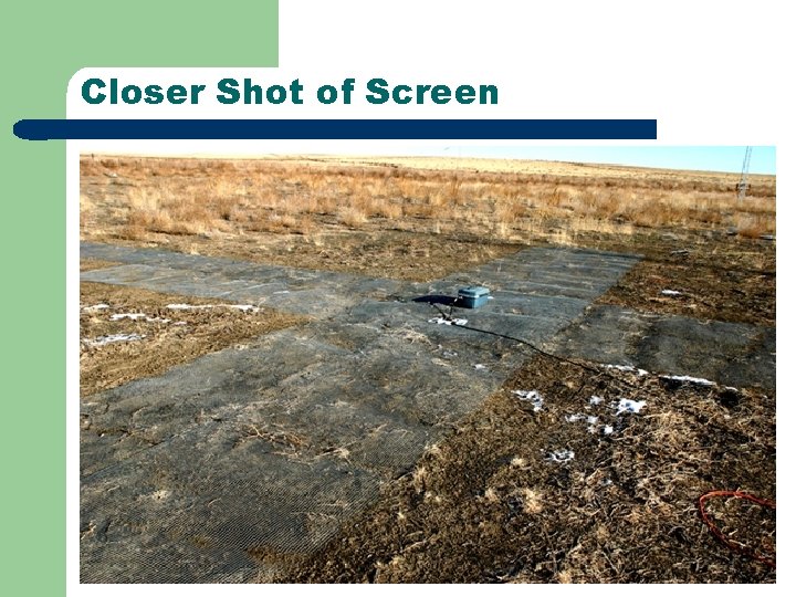 Closer Shot of Screen 