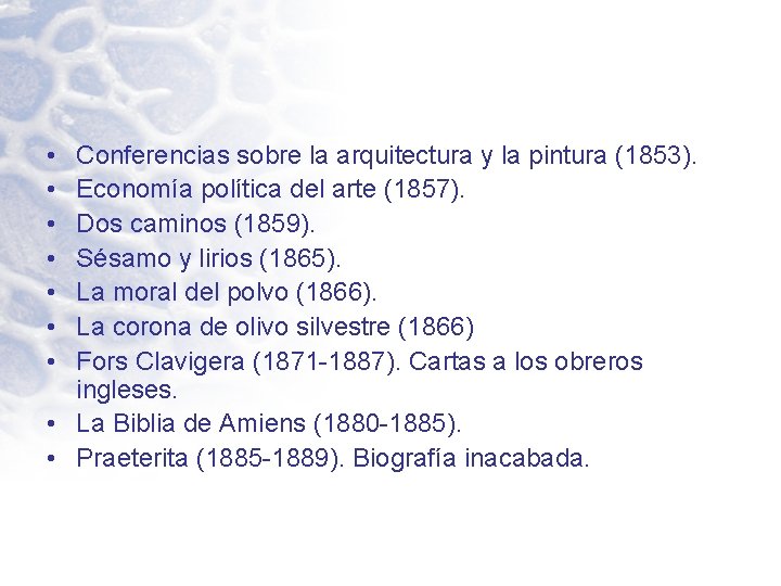  • • Conferencias sobre la arquitectura y la pintura (1853). Economía política del