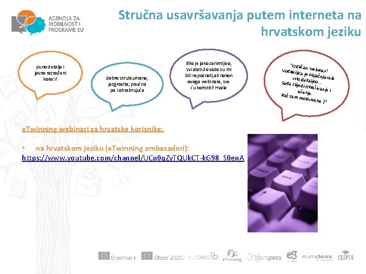 Stručna usavršavanja putem interneta na hrvatskom jeziku puno detalja i jasno razrađeni koraci! dobro