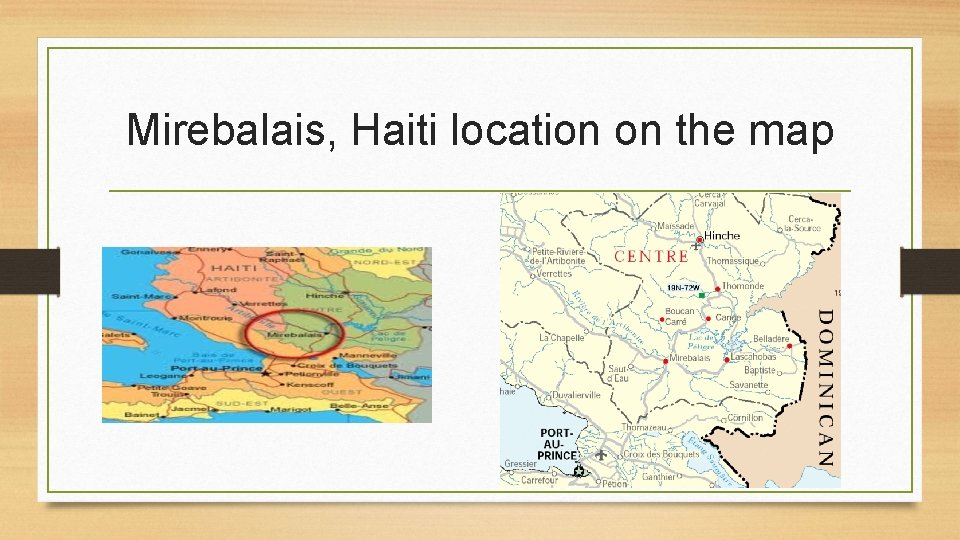 Mirebalais, Haiti location on the map 