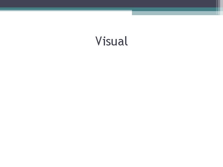 Visual 