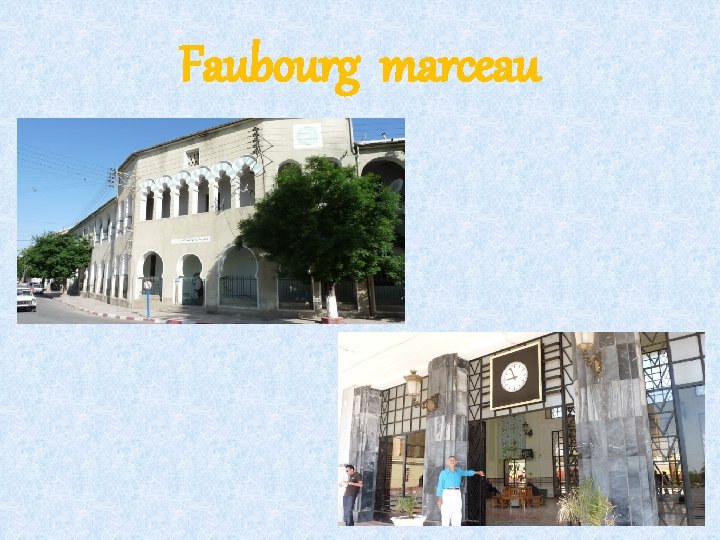 Faubourg marceau 