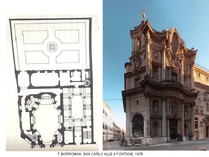 F. BORROMINI, SAN CARLO ALLE 4 FONTANE, 1676 