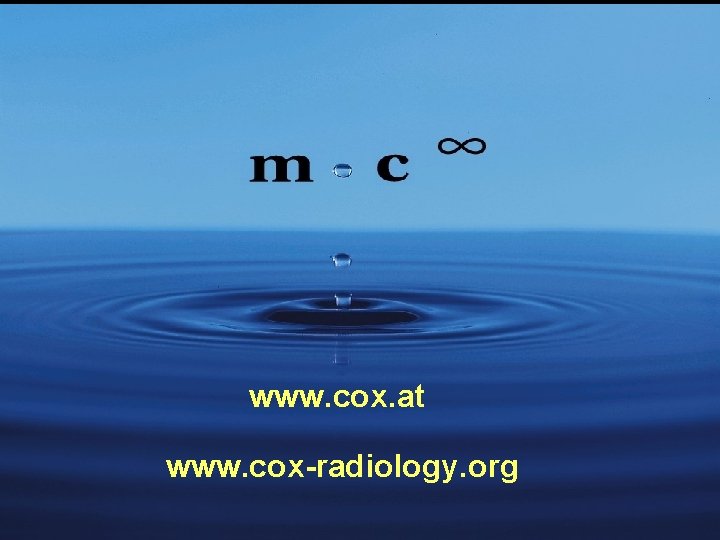 www. cox. at www. cox-radiology. org 