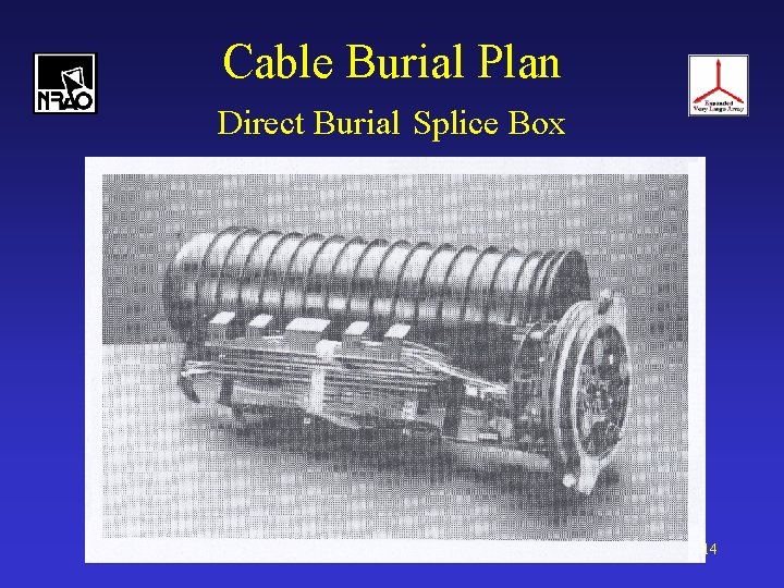 Cable Burial Plan Direct Burial Splice Box 14 