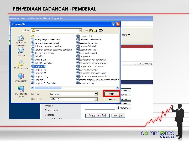 PENYEDIAAN CADANGAN - PEMBEKAL 