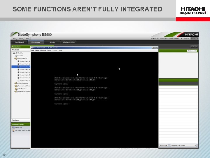 SOME FUNCTIONS AREN’T FULLY INTEGRATED 16 