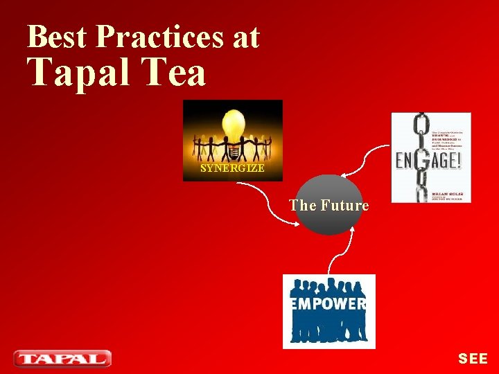 Best Practices at Tapal Tea SYNERGIZE The Future SEE 