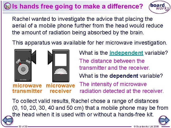 Is hands free going to make a difference? Rachel wanted to investigate the advice