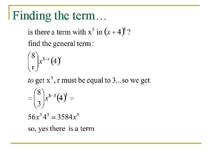 Finding the term… 