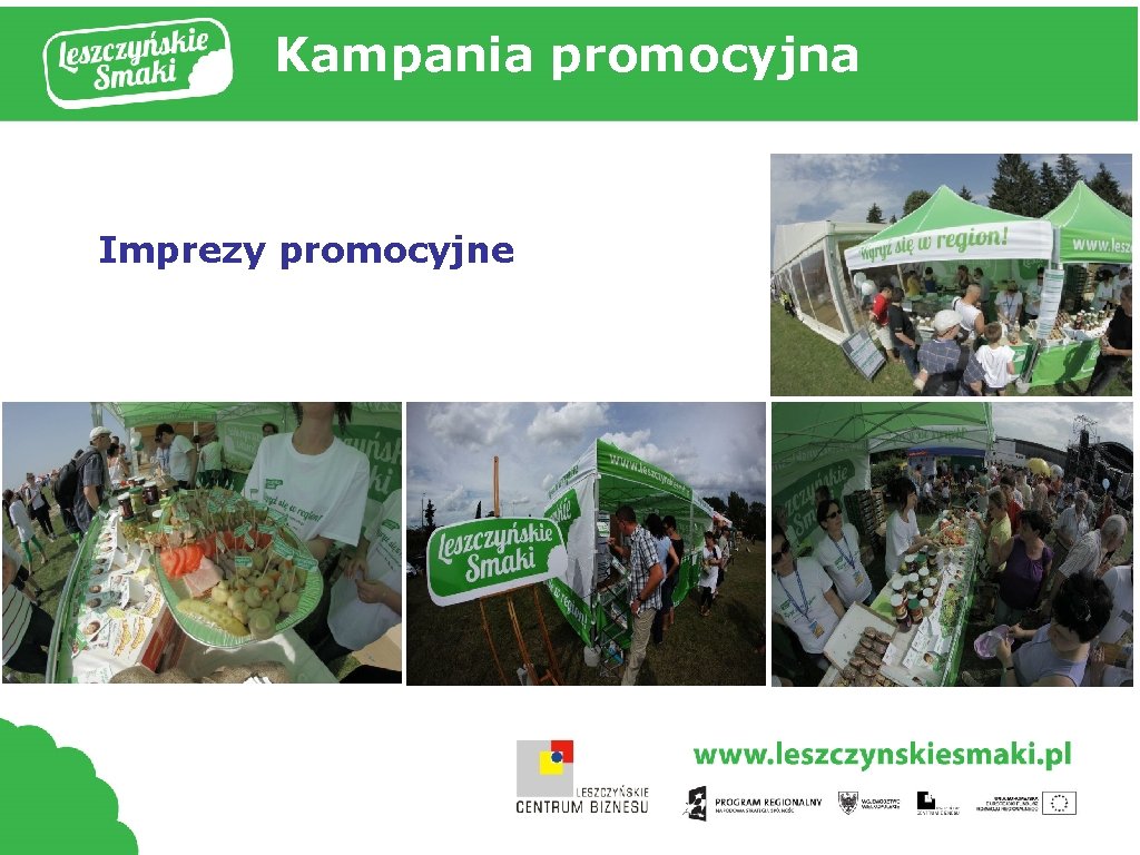 Kampania promocyjna Imprezy promocyjne 