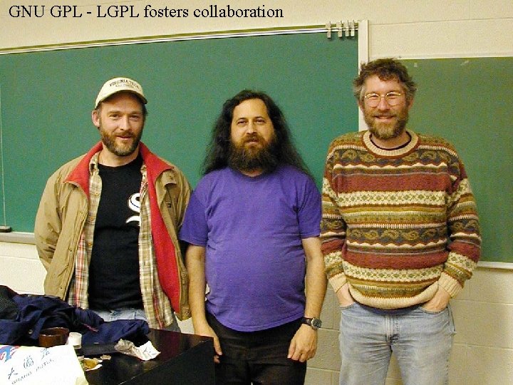 GNU GPL - LGPL fosters collaboration 