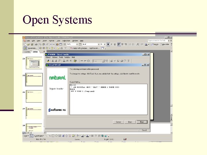 Open Systems 
