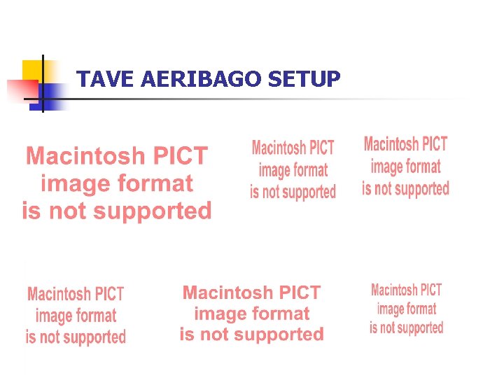 TAVE AERIBAGO SETUP 
