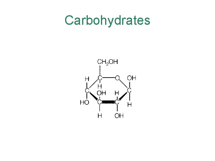 Carbohydrates 